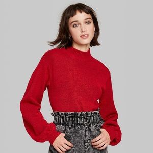 Wild Fable Red Sweater